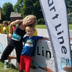 TM-me and Lucas-July 2016 Sara Goff and son Lucas